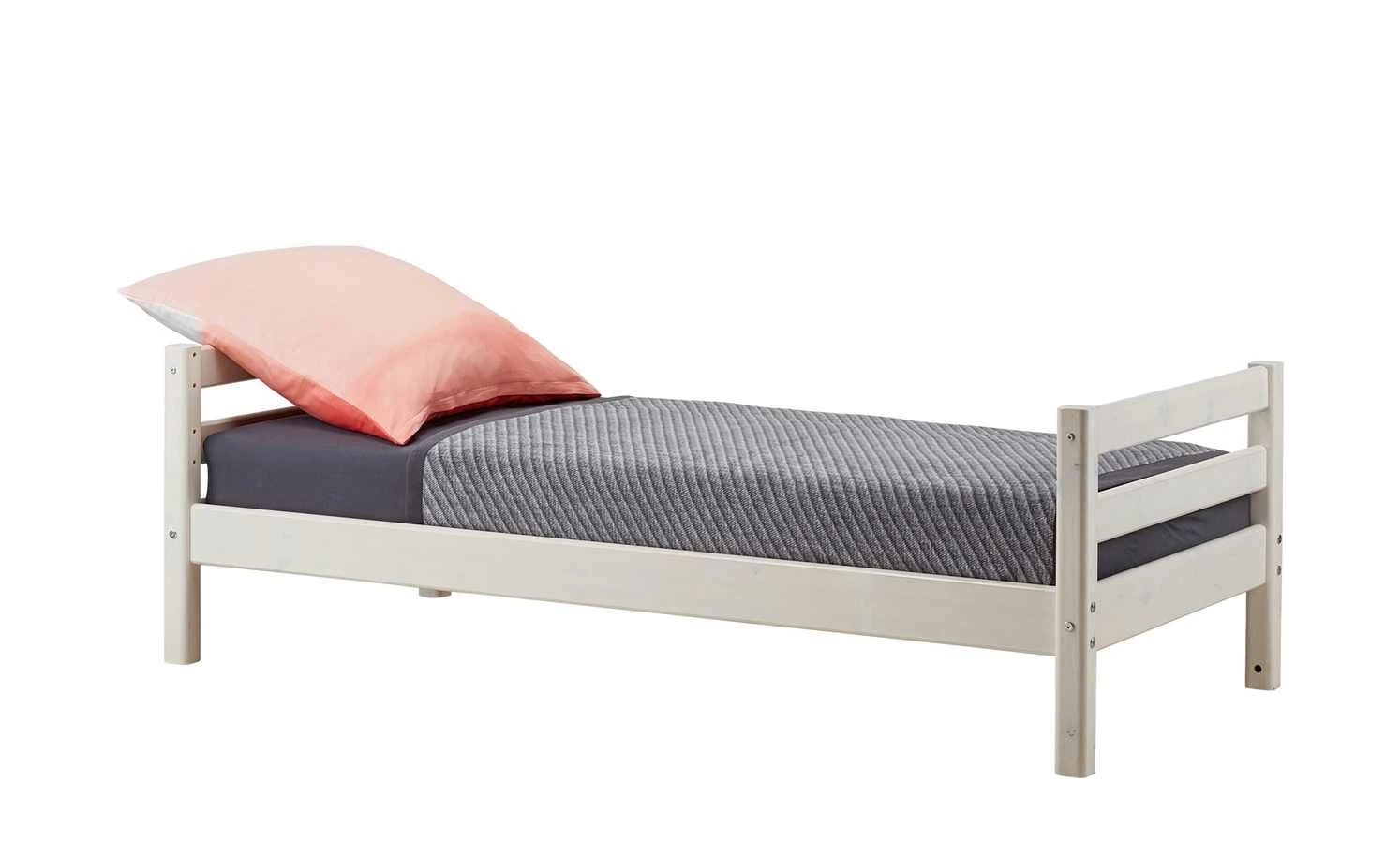 FLEXA Einzelbett 90x200 - weiß - Kiefer Flexa Classic | Kiefer Weiß 100|cm 4 FLEXA Einzelbett 90x200 - weiß - Kiefer Flexa Classic | Kiefer Weiß 100|cm – Bild 2
