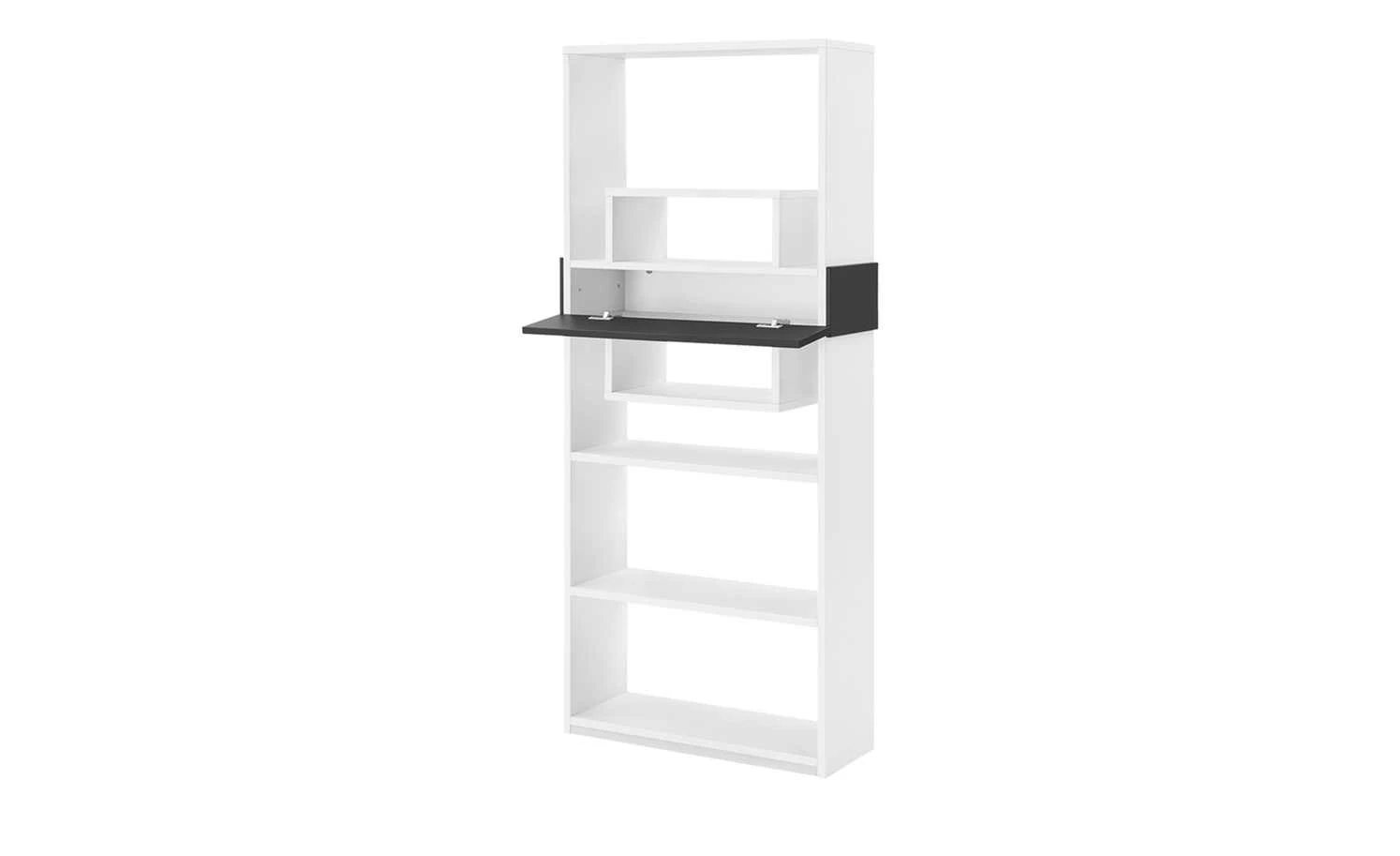 Regal Holly | Weiß / Anthrazit 5 Regal Holly | Weiß / Anthrazit – Bild 3