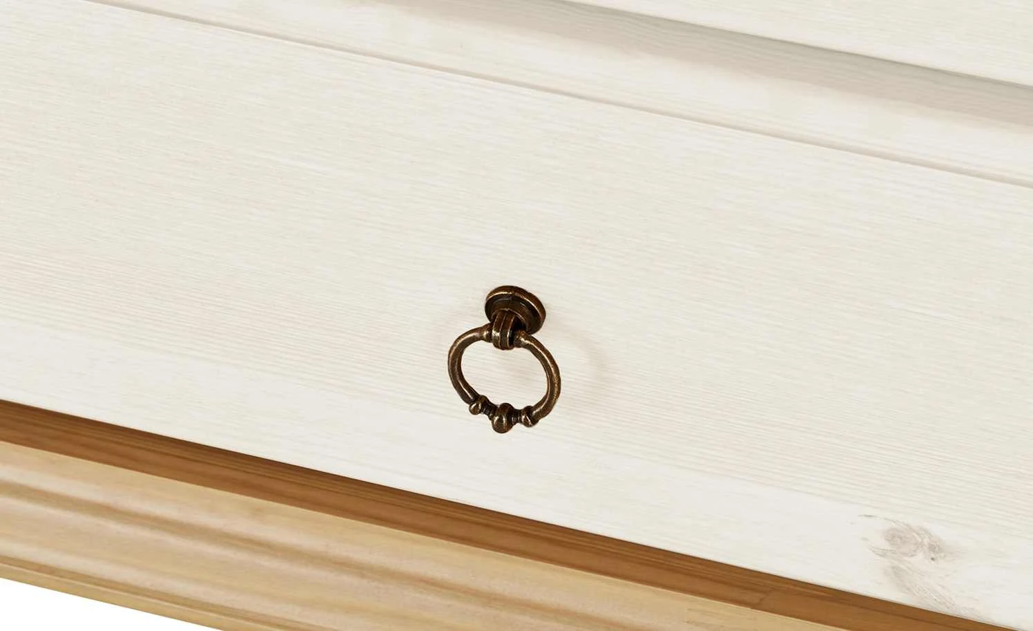 Standregal Bornholm | Kiefer Weiß / Kiefer antikfarben 12 Standregal Bornholm | Kiefer Weiß / Kiefer antikfarben – Bild 10