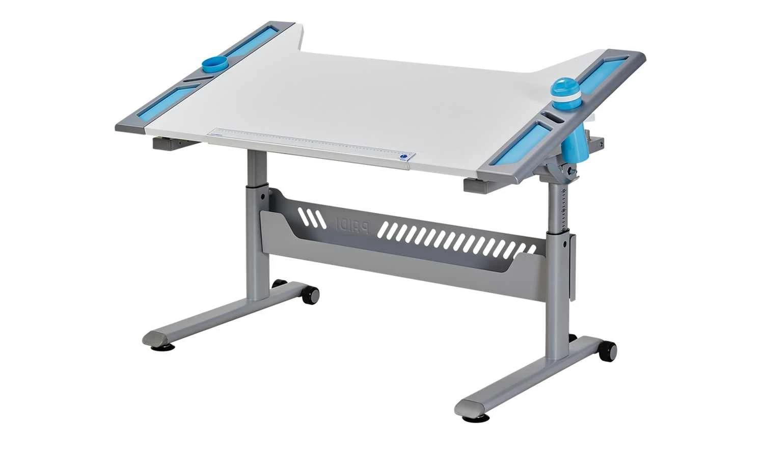 PAIDI Schülerschreibtisch Tablo | Kreideweiß / Azurblau 11 PAIDI Schülerschreibtisch Tablo | Kreideweiß / Azurblau – Bild 9
