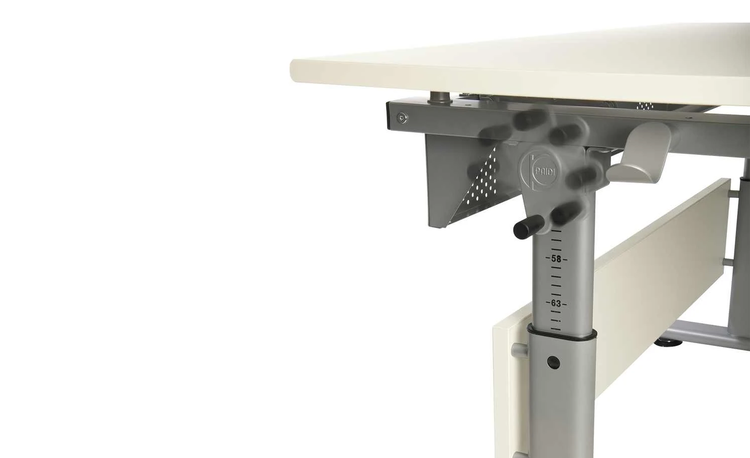 PAIDI Schülerschreibtisch Marco 2 | Kreideweiß 8 PAIDI Schülerschreibtisch Marco 2 | Kreideweiß – Bild 6