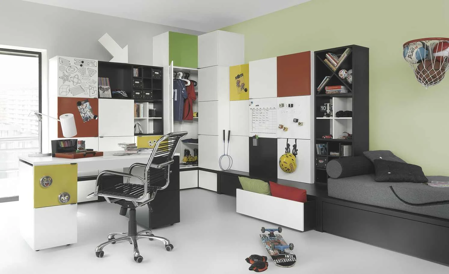 VOX Wandregal Young Users | Schwarz 4 VOX Wandregal Young Users | Schwarz – Bild 2