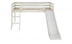 FLEXA Hochbett Flexa Classic | Weiß Schrägleiter -Kindermöbel Verkaufsladen 11113848 14 201910232232