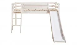 FLEXA Hochbett Flexa Classic | Weiß Schrägleiter -Kindermöbel Verkaufsladen 11113848 22 201910232232