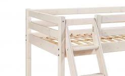 FLEXA Hochbett Flexa Classic | Weiß Schrägleiter -Kindermöbel Verkaufsladen 11113848 7 201811271515