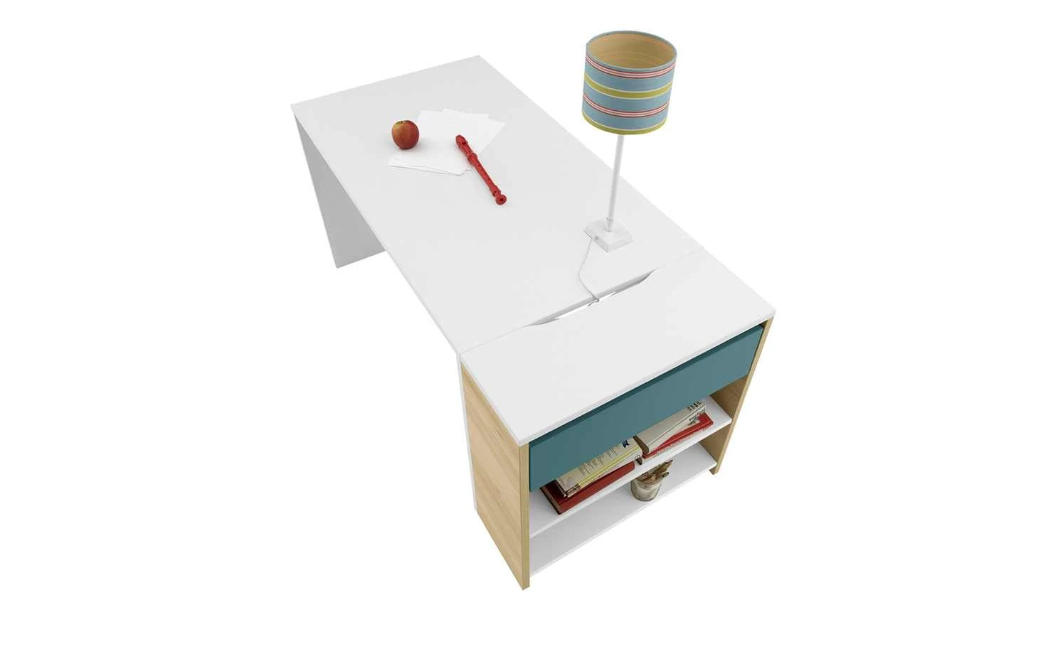 Schreibtisch Holly | Weiß 14 Schreibtisch Holly | Weiß – Bild 12