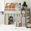 FLEXA Mittelhohes Bett Flexa Classic | Kiefer Terra senkrechte Leiter -Kindermöbel Verkaufsladen 11115247 3 201811271533