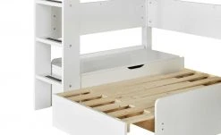 FLEXA Hochbett mit senkrechter Leiter Flexa White | Weiß -Kindermöbel Verkaufsladen 11115265 1 201811271527