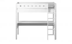 FLEXA Hochbett mit senkrechter Leiter Flexa White | Weiß -Kindermöbel Verkaufsladen 11115265 17 202003052237
