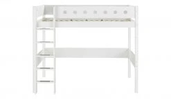 FLEXA Hochbett mit senkrechter Leiter Flexa White | Weiß -Kindermöbel Verkaufsladen 11115265 19 202003052237