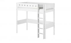 FLEXA Hochbett mit senkrechter Leiter Flexa White | Weiß -Kindermöbel Verkaufsladen 11115265 7 202003052237