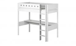 FLEXA Hochbett mit senkrechter Leiter Flexa White | Weiß -Kindermöbel Verkaufsladen 11115265 8 202003052237