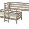 FLEXA Mittelhohes Kombibett Flexa Classic | Kiefer Terra senkrechte Leiter -Kindermöbel Verkaufsladen 11115343 13 202006251019