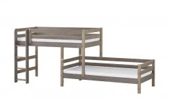 FLEXA Mittelhohes Kombibett Flexa Classic | Kiefer Terra senkrechte Leiter -Kindermöbel Verkaufsladen 11115343 16 202006251019