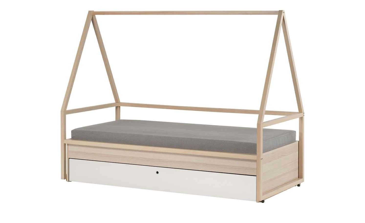 VOX Bettgestell mit Bettkasten Spot | Akazie (Nachbildung) / Weiß 5 VOX Bettgestell mit Bettkasten Spot | Akazie (Nachbildung) / Weiß – Bild 3