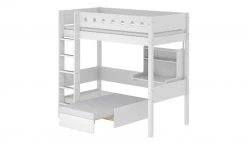 FLEXA Casa Hochbett Flexa White | Weiß