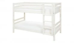 FLEXA Etagenbett Flexa Classic | Kiefer Weiß Senkrechte Leiter