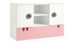 now! by hülsta minimo Kommode Minimo | Weiß / Hellrosa -Kindermöbel Verkaufsladen 11117265 1 201811271524