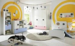 now! by hülsta minimo Kommode Minimo | Weiß / Hellblau