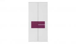 Kleiderschrank, 2-türig Holly | Weiß / Fuchsia 101,3|cm -Kindermöbel Verkaufsladen 11117342 6 201811271524