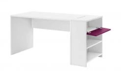 Schreibtisch-Anbauregal Holly | Weiß / Fuchsia 16 Schreibtisch-Anbauregal Holly | Weiß / Fuchsia -Kindermöbel Verkaufsladen 11117356 7 201811271524