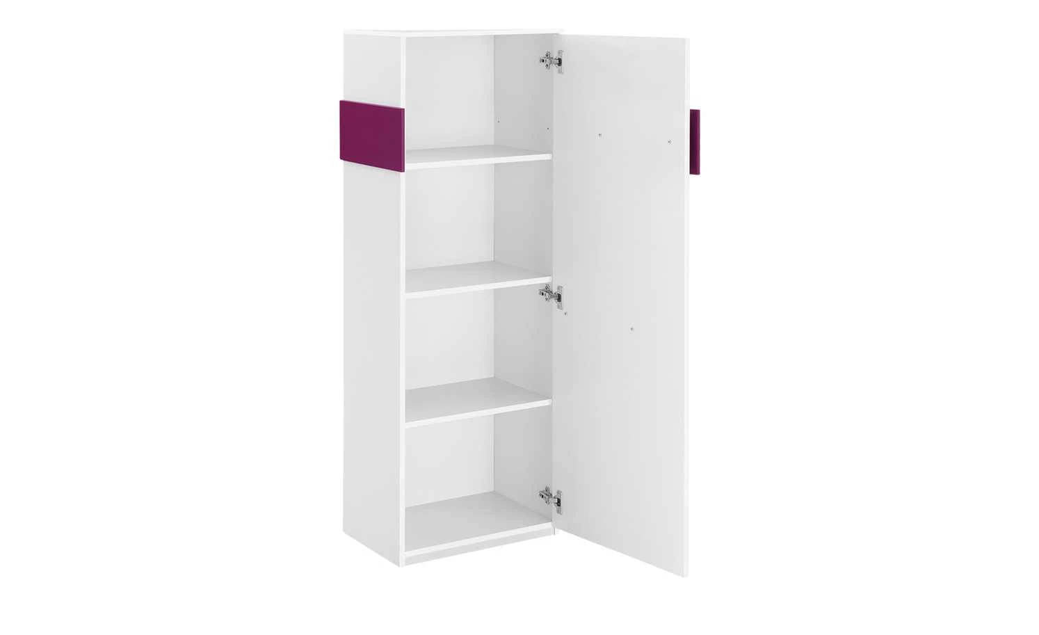 Stauraumelement 1-türig Holly | Weiß / Fuchsia 144,4|cm 5 Stauraumelement 1-türig Holly | Weiß / Fuchsia 144,4|cm – Bild 3