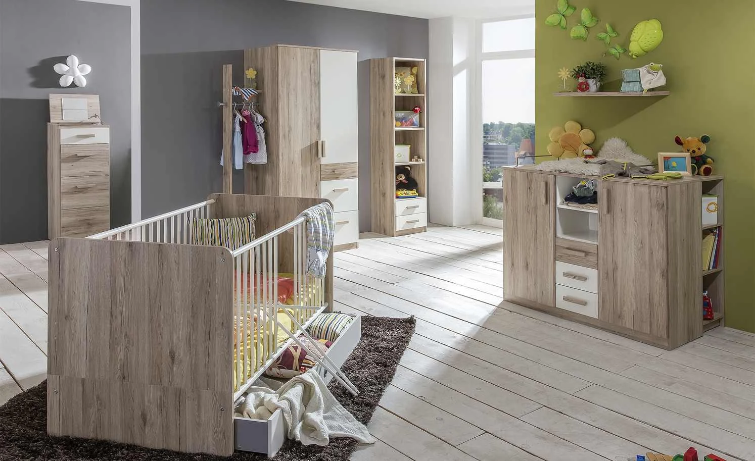 Standregal Caja | Eiche San Remo (Nachbildung) 3 Standregal Caja | Eiche San Remo (Nachbildung)