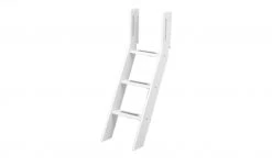 FLEXA Halbhohes Bett mit Rutsche Flexa White | Weiß Schrägleiter -Kindermöbel Verkaufsladen 11117771 4 202003052237