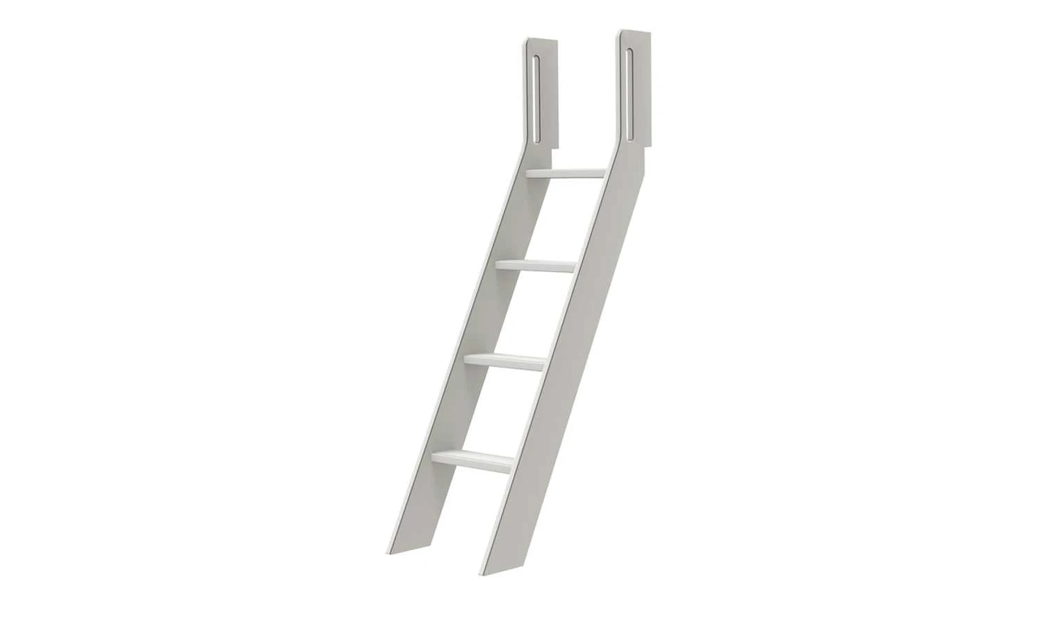 FLEXA Mittelhohes Bett Flexa White | Weiß Schrägleiter 5 FLEXA Mittelhohes Bett Flexa White | Weiß Schrägleiter – Bild 3