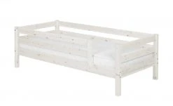 FLEXA Bett 90 x 200 Holz Flexa Classic | Kiefer Weiß