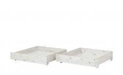 FLEXA Bett mit 2 Schubladen Flexa Classic | Kiefer Weiß -Kindermöbel Verkaufsladen 11118150 2 202111252244