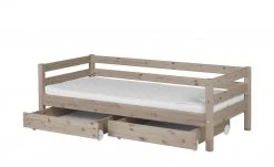 FLEXA Bett mit 2 Schubladen Flexa Classic | Kiefer Terra