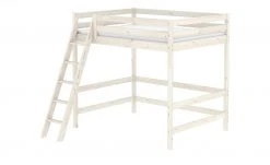FLEXA Hochbett Flexa Classic | Kiefer Weiß Schrägleiter