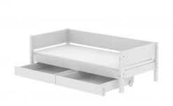 FLEXA Einzelbett mit 2 Schubkästen Flexa White | Weiß