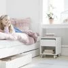 FLEXA Bett mit Ausziehbett und 2 Schubkästen Flexa White | Weiß 1 FLEXA Bett mit Ausziehbett und 2 Schubkästen Flexa White | Weiß -Kindermöbel Verkaufsladen 11118723 7 202002282242