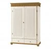 Kleiderschrank, 2-türig Bornholm | Kiefer Weiß / Kiefer antikfarben durchgehende gemusterte Tür 2 Kleiderschrank, 2-türig Bornholm | Kiefer Weiß / Kiefer antikfarben durchgehende gemusterte Tür -Kindermöbel Verkaufsladen 11119508 7 202008312241