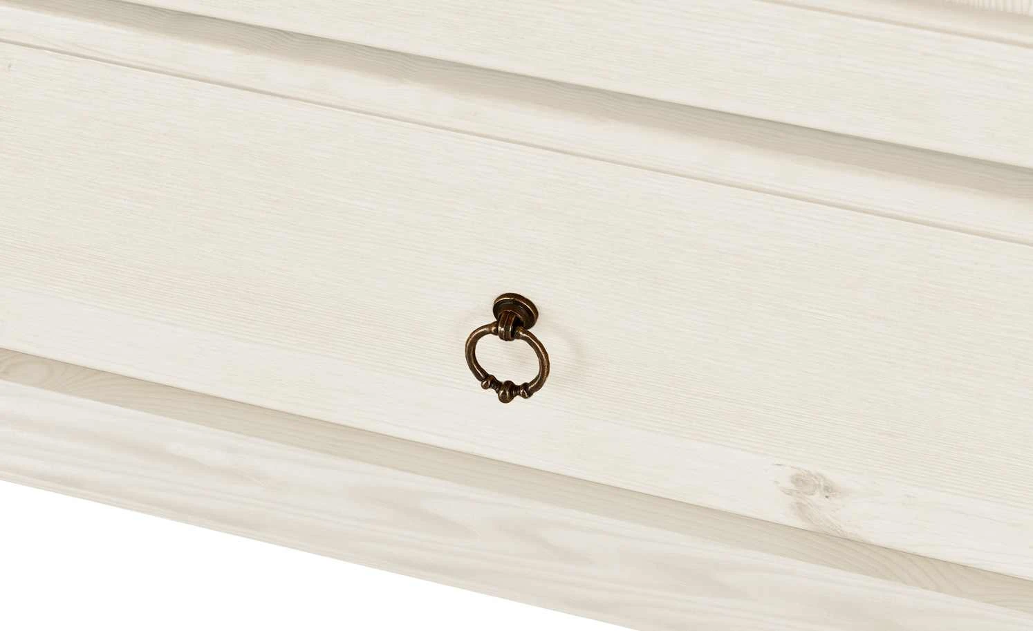 Kleiderschrank, 3-türig Bornholm | Kiefer Weiß 9 Kleiderschrank, 3-türig Bornholm | Kiefer Weiß – Bild 7