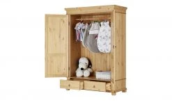 Kleiderschrank, 2-türig Bornholm | Kiefer antikbrushfarben geteilte gemusterte Tür 30 Kleiderschrank, 2-türig Bornholm | Kiefer antikbrushfarben geteilte gemusterte Tür -Kindermöbel Verkaufsladen 11119779 13 202104131234