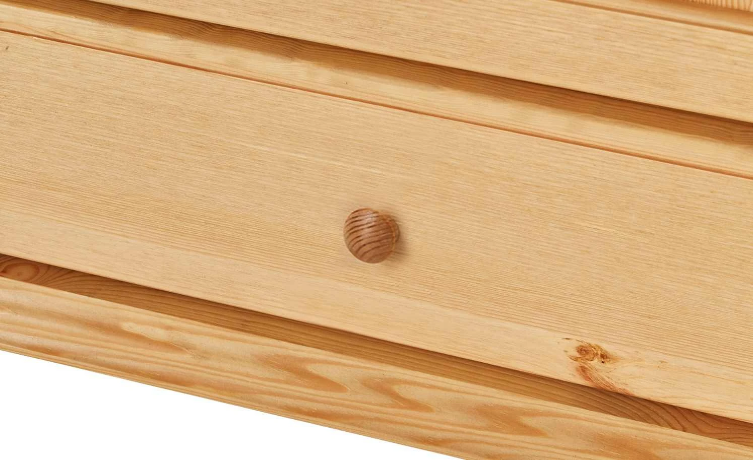 Kleiderschrank, 2-türig Bornholm | Kiefer antikbrushfarben geteilte gemusterte Tür 11 Kleiderschrank, 2-türig Bornholm | Kiefer antikbrushfarben geteilte gemusterte Tür – Bild 9