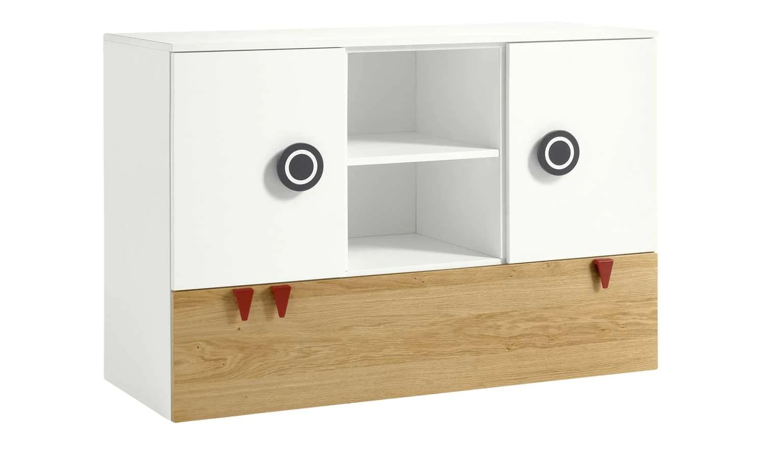 now! by hülsta minimo Kommode Minimo | Weiß / Eiche Natur 3 now! by hülsta minimo Kommode Minimo | Weiß / Eiche Natur