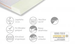 Ratzzz Komfortschaummatratze Langschläfer | 90|cm 190|cm