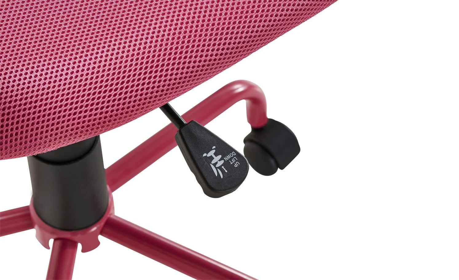 Kinder- und Jugenddrehstuhl Ante | Pink / Schwarz 10 Kinder- und Jugenddrehstuhl Ante | Pink / Schwarz – Bild 8