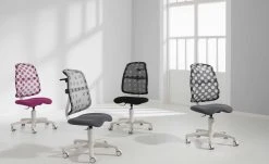 PAIDI Kinder- und Jugenddrehstuhl Sino | Grau / Weiß