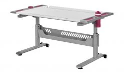 PAIDI Schülerschreibtisch Tablo | Weiß / Brombeer -Kindermöbel Verkaufsladen 11350644 11 202102182236