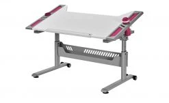 PAIDI Schülerschreibtisch Tablo | Weiß / Brombeer -Kindermöbel Verkaufsladen 11350644 3 202102182236