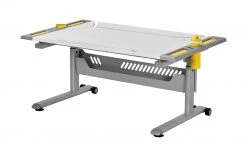 PAIDI Schülerschreibtisch Tablo | Kreideweiß / Gelb -Kindermöbel Verkaufsladen 11350645 8 201904022123