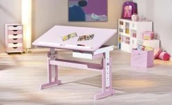 Schreibtisch Isle | Rosa / Weiß 21 Schreibtisch Isle | Rosa / Weiß -Kindermöbel Verkaufsladen 11352052 10 201907312236