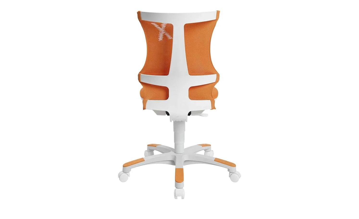 Sitness X Kinder- und Jugenddrehstuhl Sitness X Chair 10 | Orange / Weiß 4 Sitness X Kinder- und Jugenddrehstuhl Sitness X Chair 10 | Orange / Weiß – Bild 2