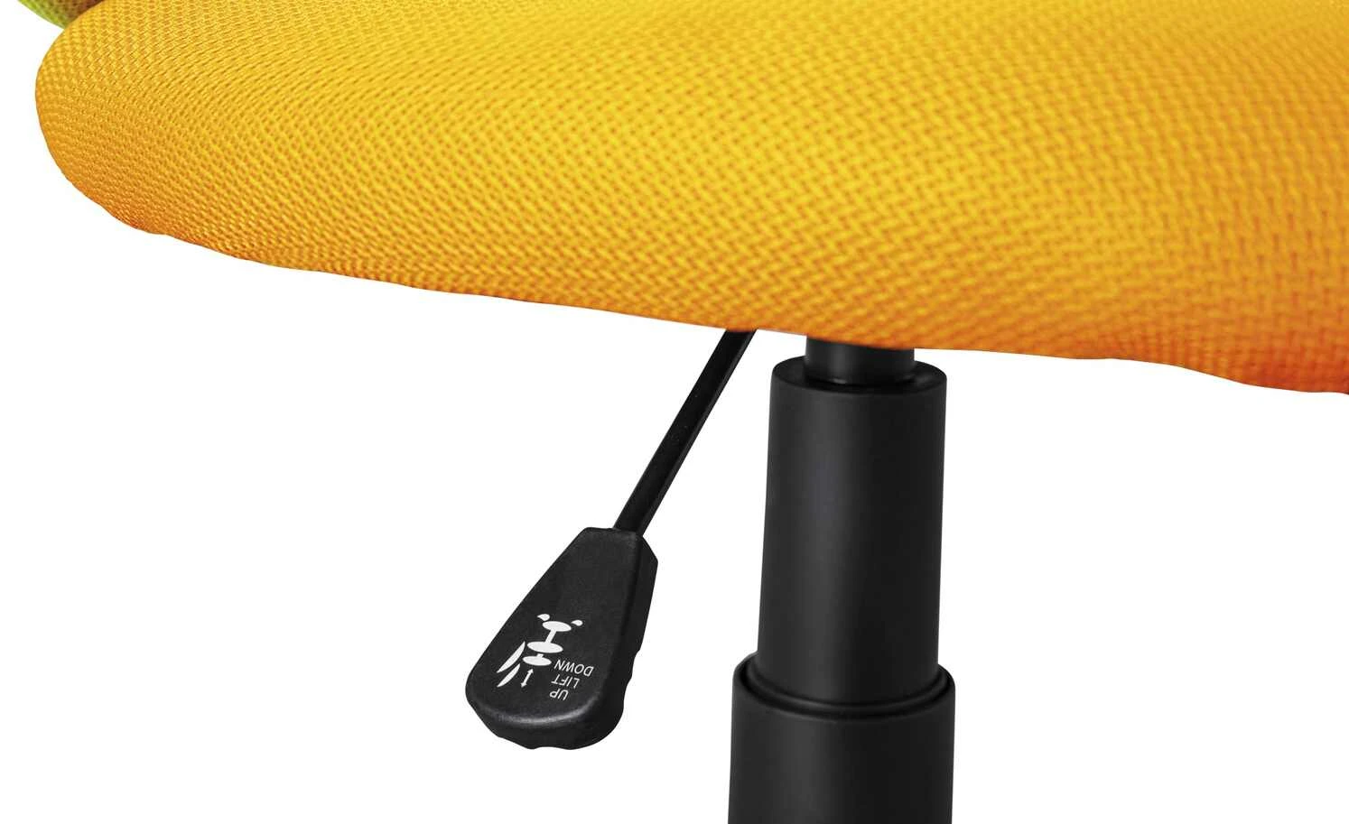 Kinder- und Jugenddrehstuhl Jade | Orange / Grün 8 Kinder- und Jugenddrehstuhl Jade | Orange / Grün – Bild 6