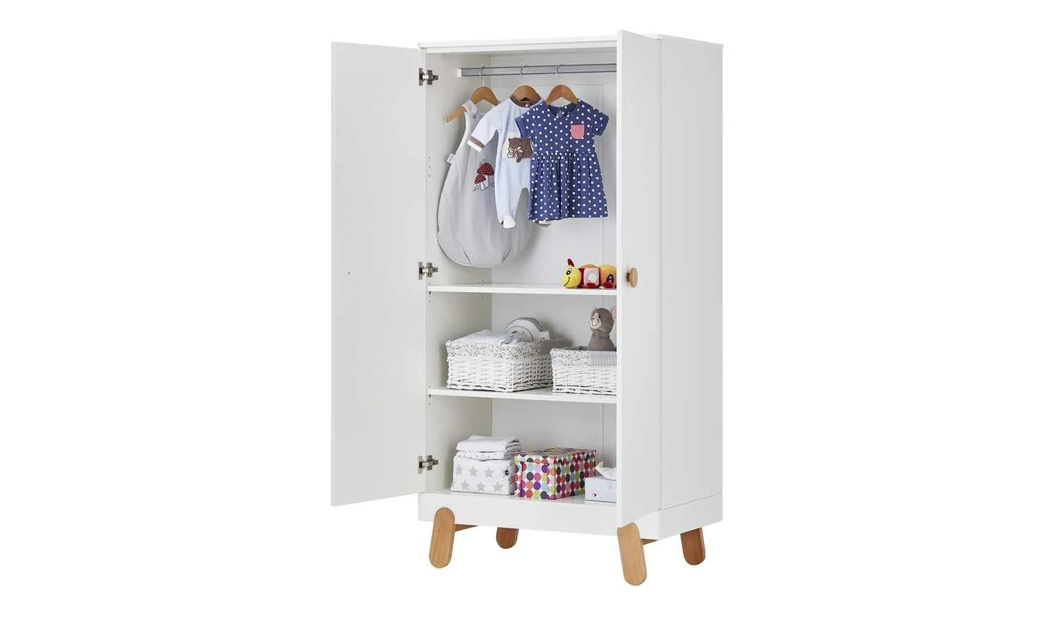 Kleiderschrank Irma | 2|Stück 7 Kleiderschrank Irma | 2|Stück – Bild 5